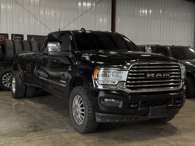Diamond Black Crystal Pearlcoat 2023 RAM 3500 Pickup Truck Four-Wheel Drive Automatic