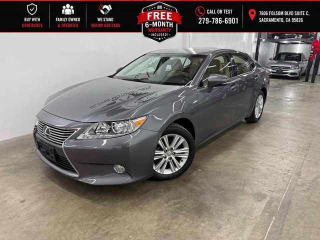 Nebula Gray Pearl 2015 Lexus ES Sedan Front-Wheel Drive Automatic