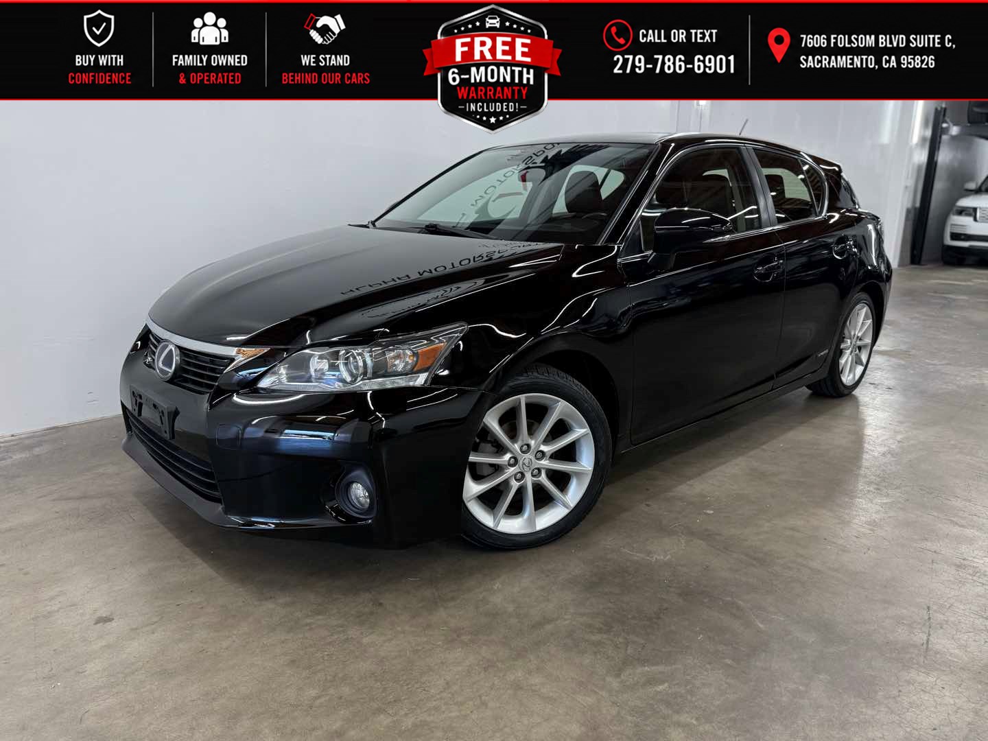 Black (Obsidian) 2013 Lexus CT Hybrid Wagon Front-Wheel Drive Automatic