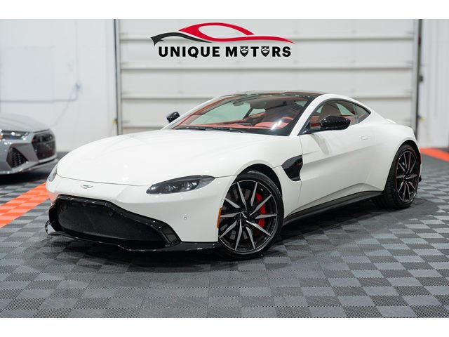 White 2019 Aston Martin Vantage Coupe Rear-Wheel Drive Automatic