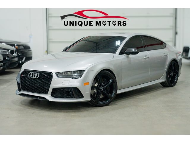 Prism Silver Crystal Effect 2016 Audi RS 7 4.0T quattro Prestige AWD Sedan All-Wheel Drive Automatic