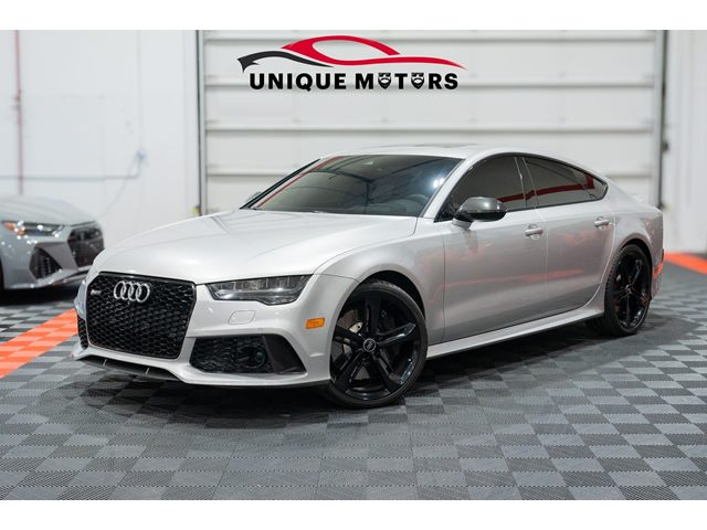 Prism Silver Crystal Effect 2016 Audi RS 7 Sedan All-Wheel Drive Automatic