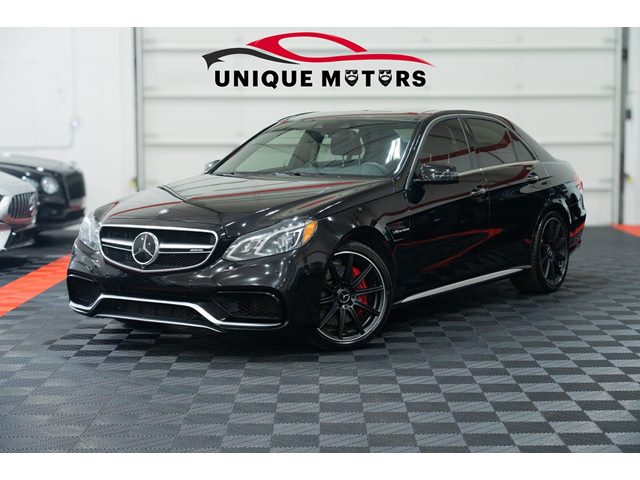 Obsidian Black Metallic 2015 Mercedes-Benz E-Class E 63 AMG S-Model Sedan 4MATIC Sedan All-Wheel Drive Automatic