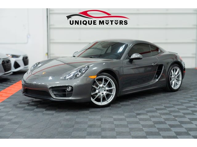 Agate Gray Metallic 2014 Porsche Cayman Base Coupe Rear-Wheel Drive Automatic