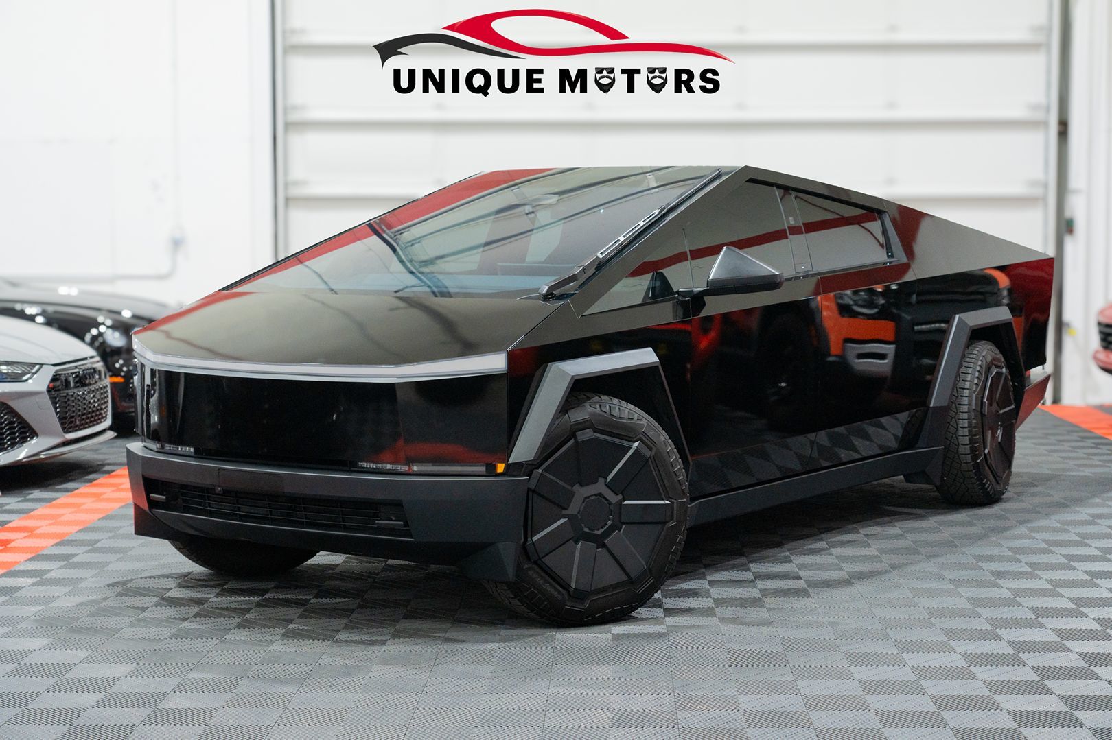 Black 2024 Tesla Cybertruck Pickup Truck All-Wheel Drive Automatic