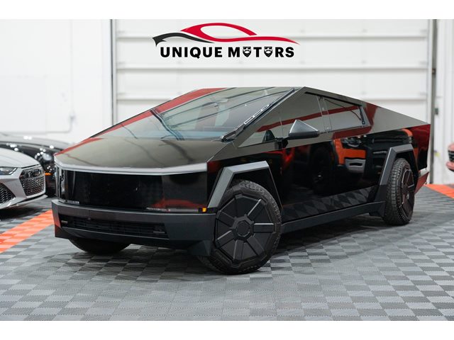 Black 2024 Tesla Cybertruck Pickup Truck All-Wheel Drive Automatic