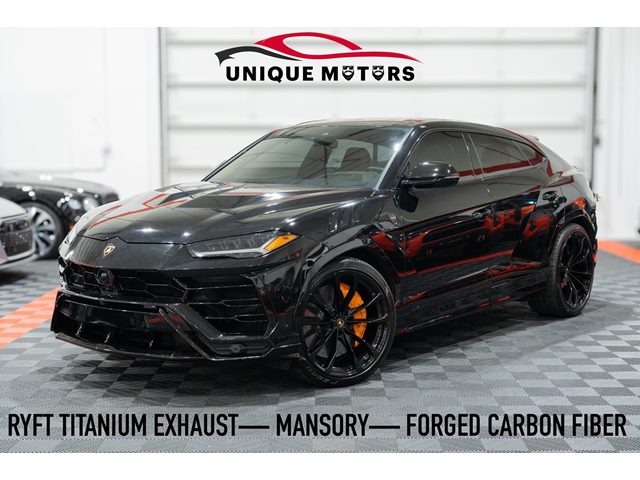 Black 2021 Lamborghini Urus SUV / Crossover All-Wheel Drive Automatic