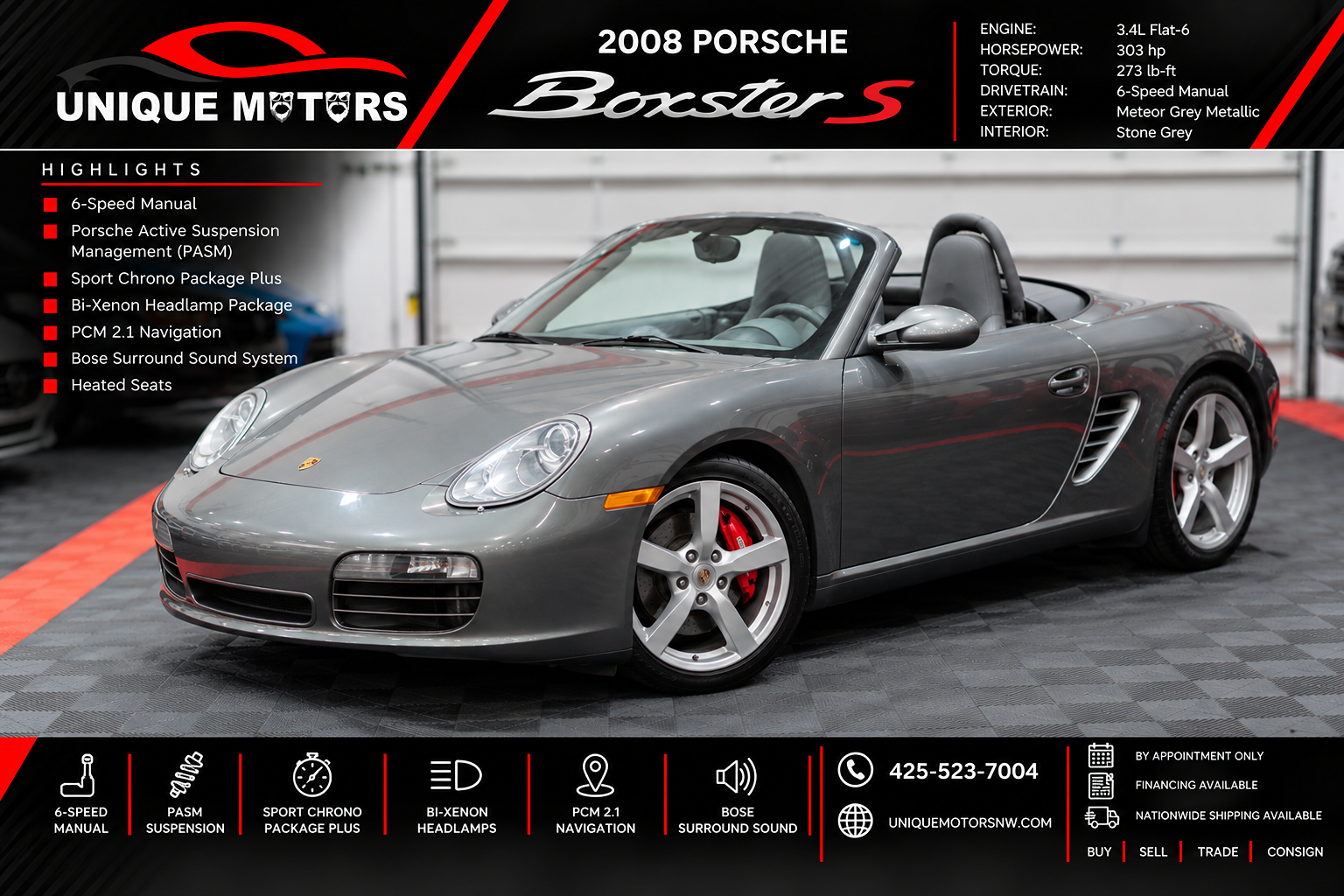 2008 Porsche Boxster S