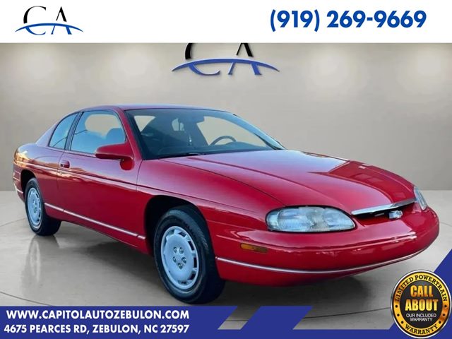 Torch Red 1997 Chevrolet Monte Carlo LS FWD Coupe Front-Wheel Drive Automatic