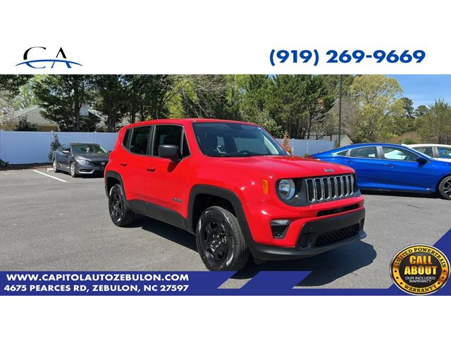Colorado Red Clearcoat 2019 Jeep Renegade Sport 4WD SUV / Crossover Four-Wheel Drive Automatic