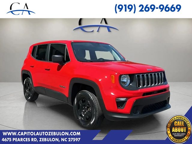 Colorado Red Clearcoat 2019 Jeep Renegade Sport 4WD SUV / Crossover Four-Wheel Drive Automatic
