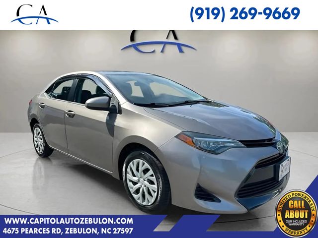 Falcon Gray Metallic 2018 Toyota Corolla LE Sedan Front-Wheel Drive Automatic