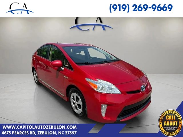 Barcelona Red Metallic 2012 Toyota Prius Hatchback Front-Wheel Drive Automatic