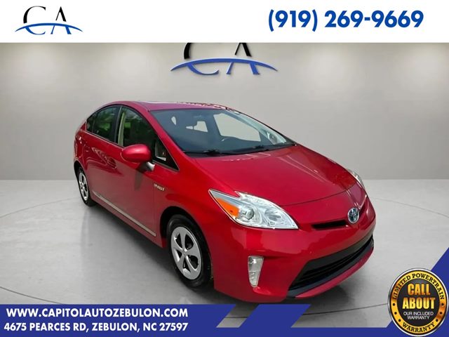 Barcelona Red Metallic 2012 Toyota Prius Hatchback Front-Wheel Drive Automatic