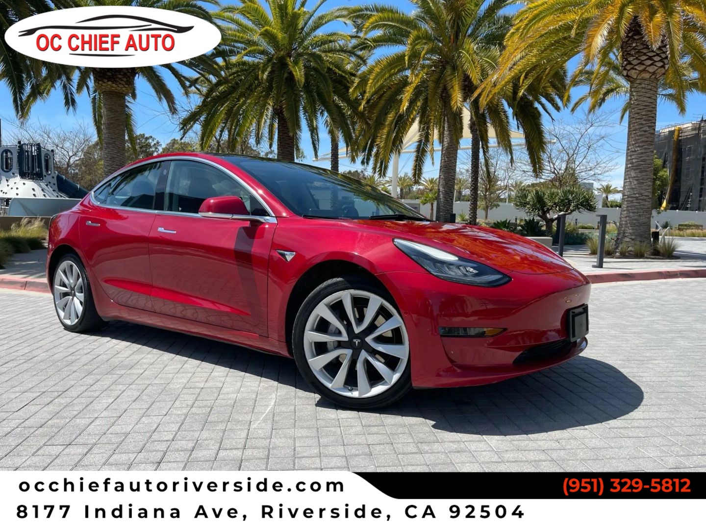 2018 Tesla Model 3 Long Range Battery