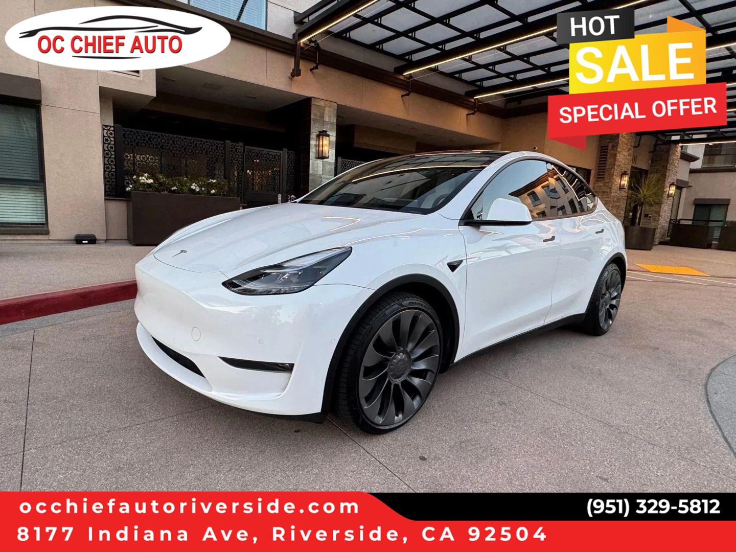 2022 Tesla Model Y Performance Dual Motor All-Wheel Drive's photo