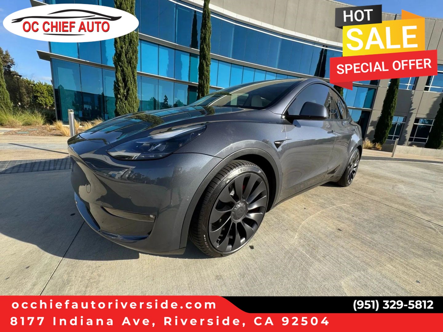2023 Tesla Model Y Performance Dual Motor All-Wheel Drive's photo