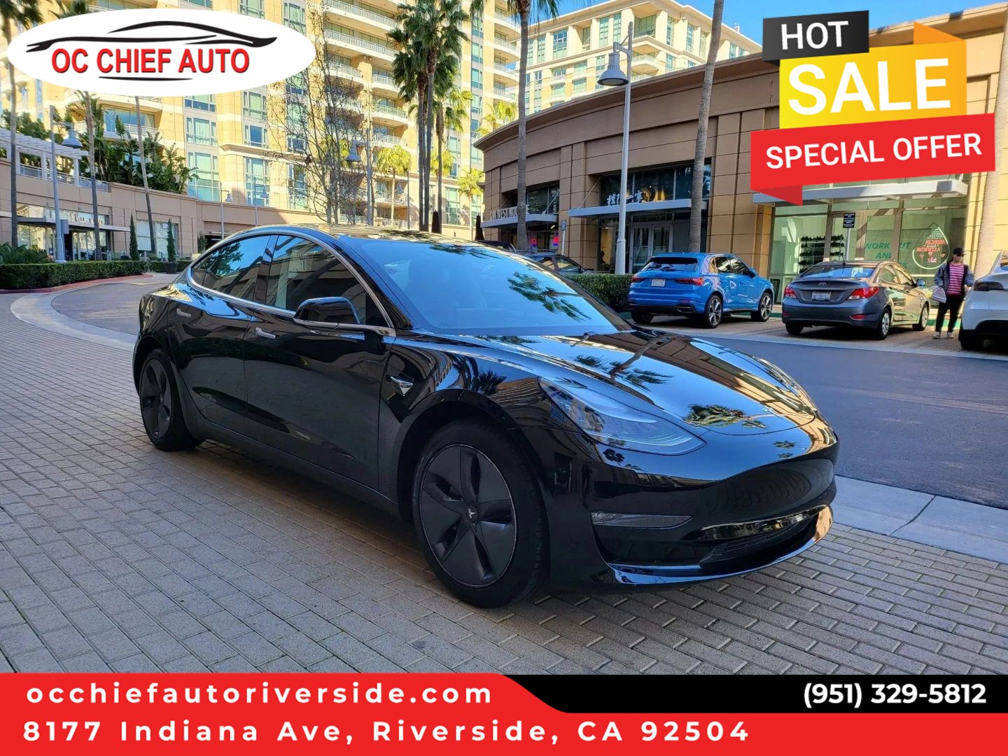 2018 Tesla Model 3 Long Range Battery RWD photo
