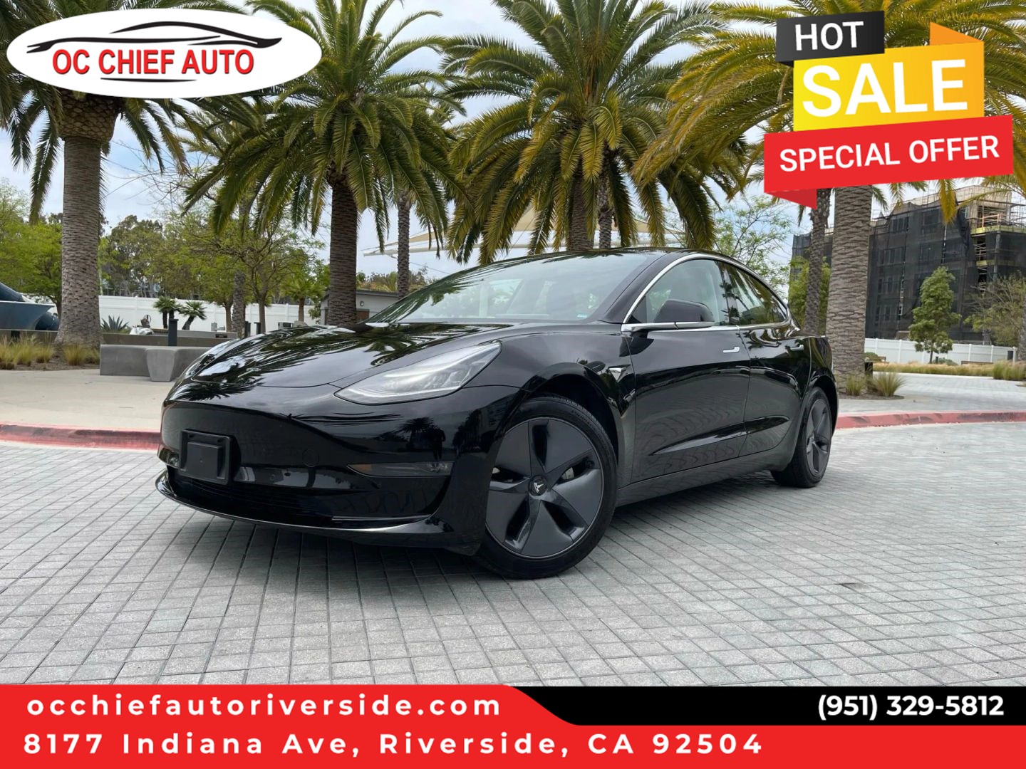 2018 Tesla Model 3 Mid Range Battery