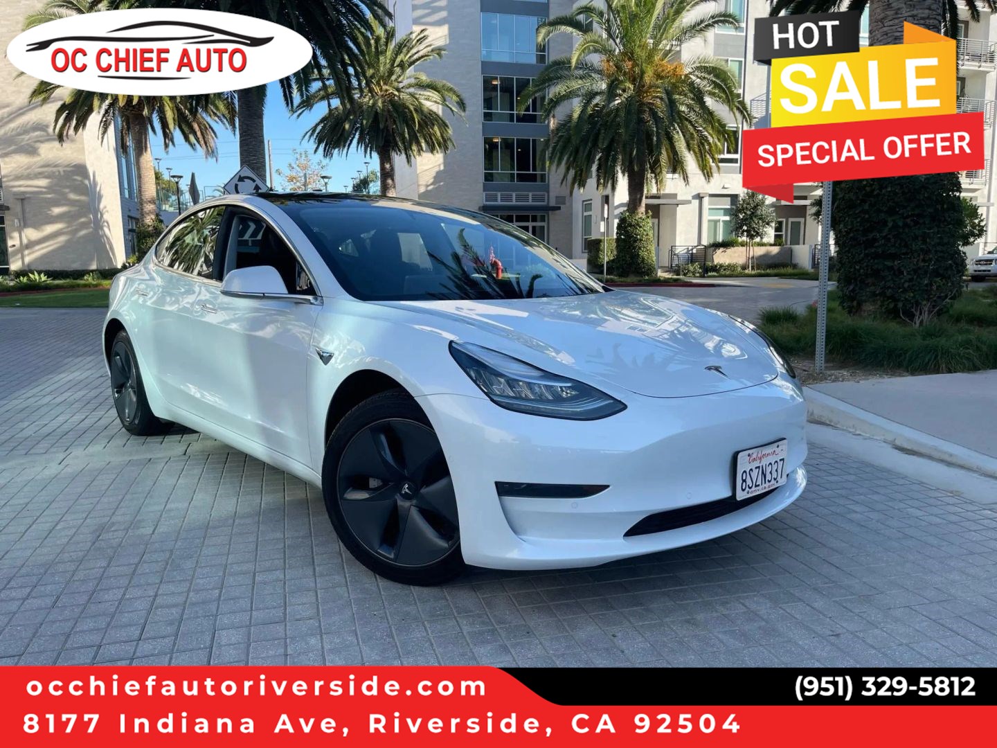 2018 Tesla Model 3 Long Range Battery RWD photo