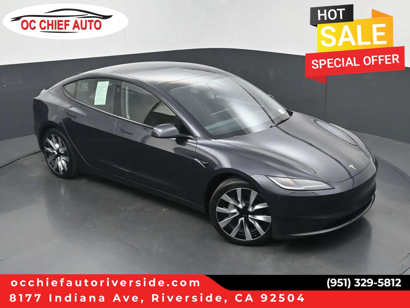 2024 Tesla Model 3 Long Range