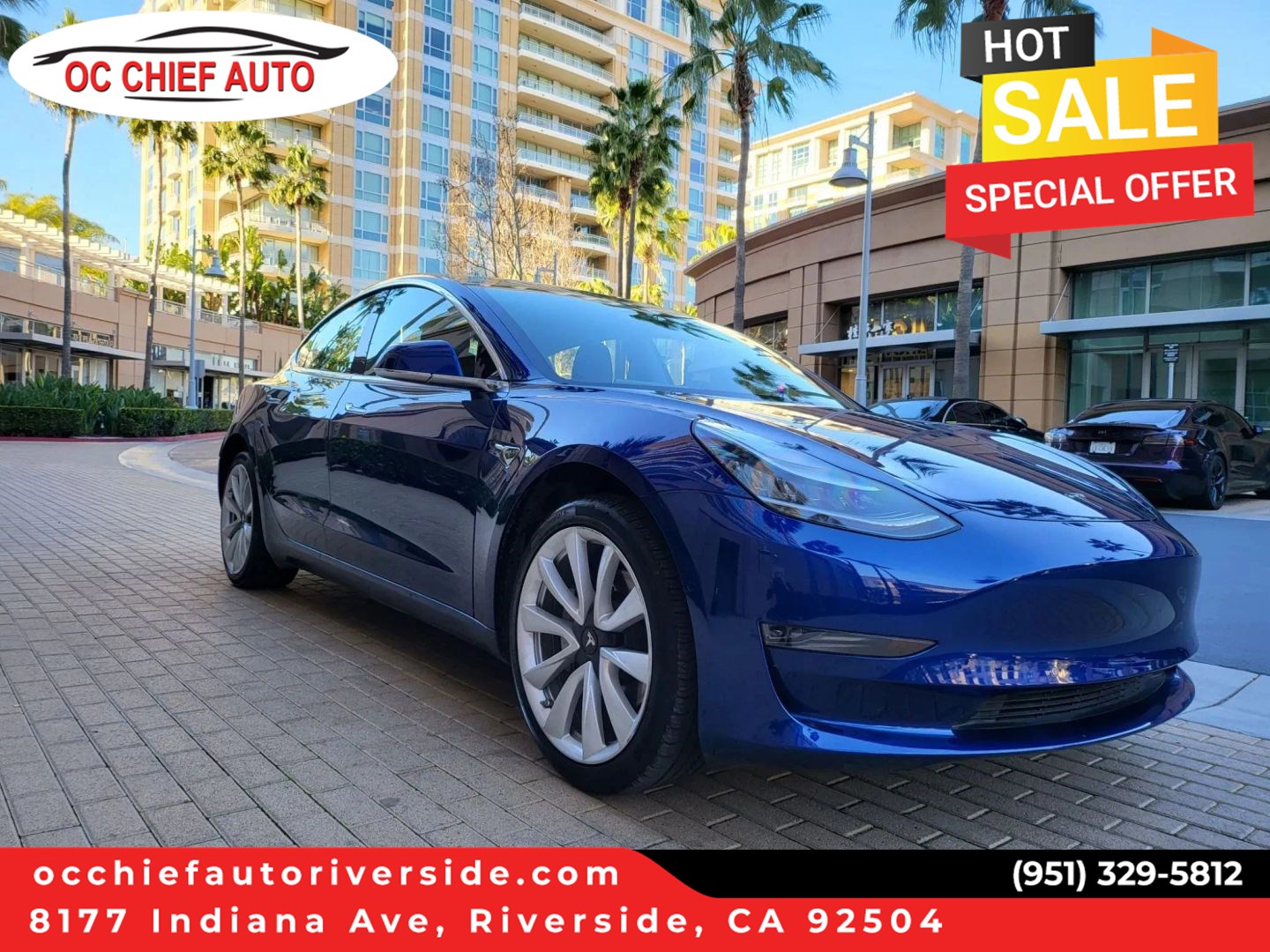 2018 Tesla Model 3 Long Range Battery