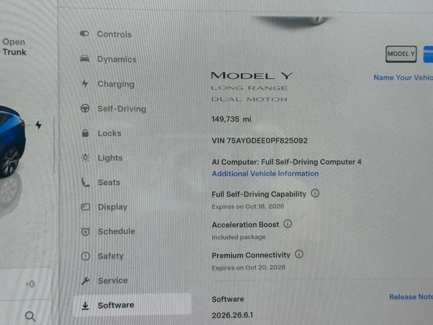 Photo 4 of this Tesla Model Y