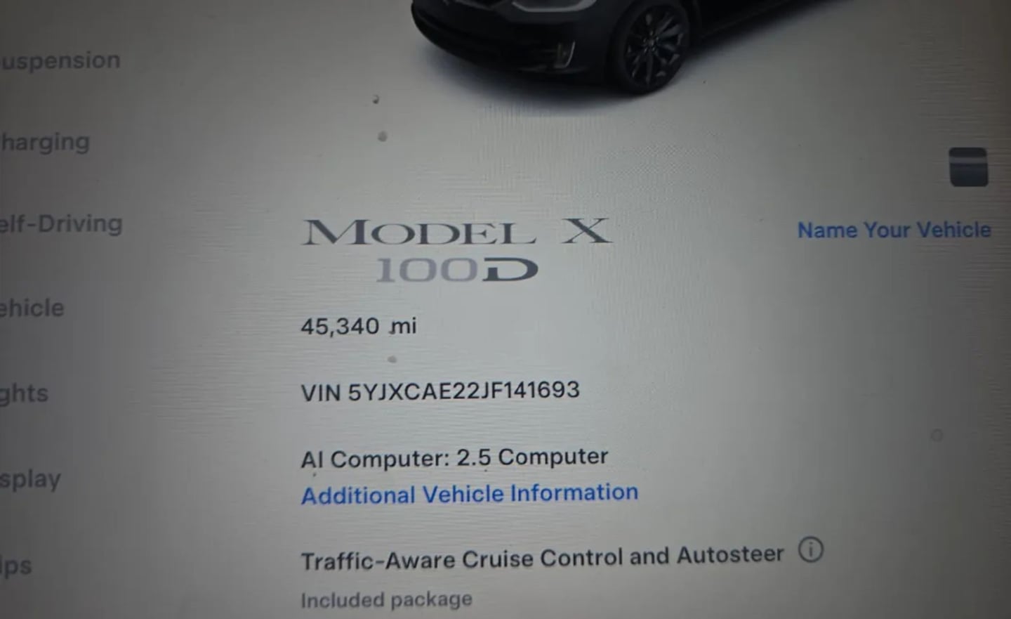 Photo 24 of this Tesla Model X