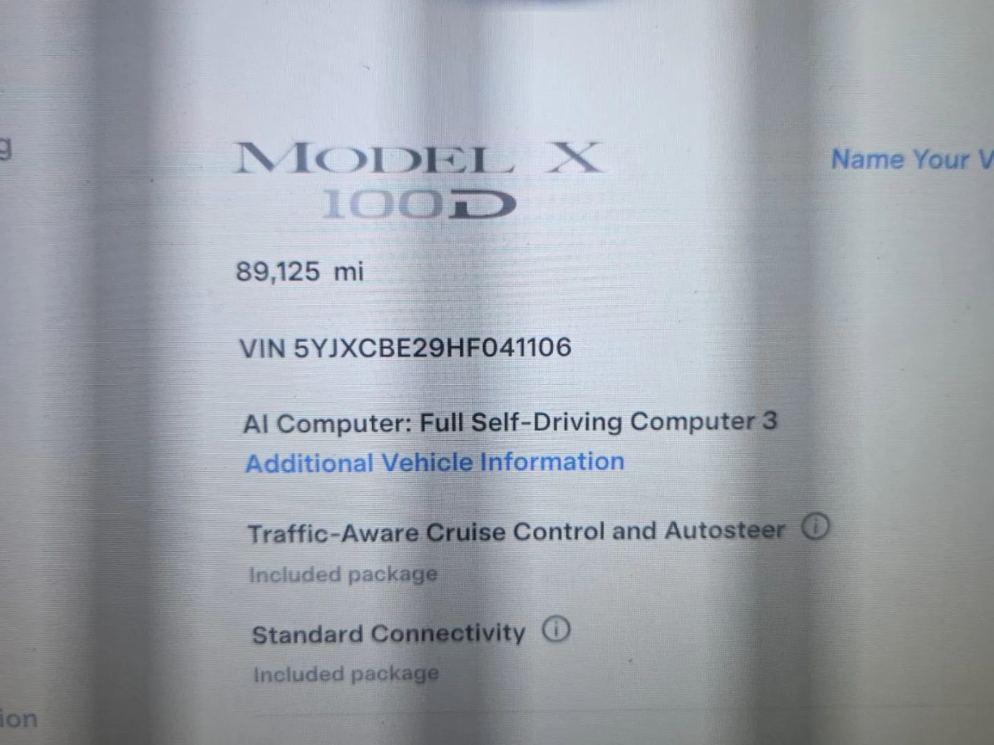Photo 18 of this Tesla Model X