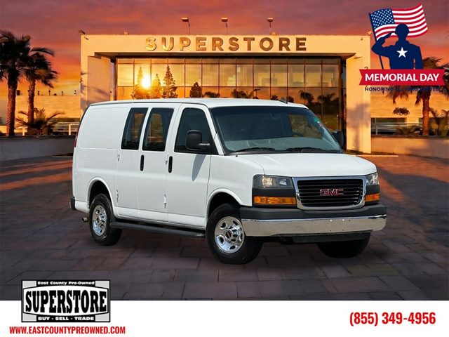 Summit White 2022 GMC Savana Cargo 2500 RWD Van Rear-Wheel Drive Automatic