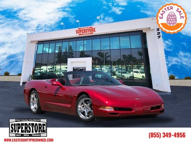 Gray (Magnetic Red Metallic II) 2004 Chevrolet Corvette Convertible RWD Convertible Rear-Wheel Drive Automatic