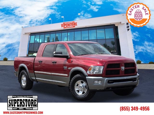 Deep Cherry Red Crystal Pearl 2012 RAM 2500 Outdoorsman Mega Cab Pickup Truck 4X2 Automatic
