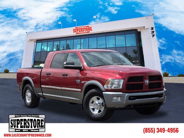 Deep Cherry Red Crystal Pearl 2012 RAM 2500 Outdoorsman Mega Cab Pickup Truck 4X2 Automatic