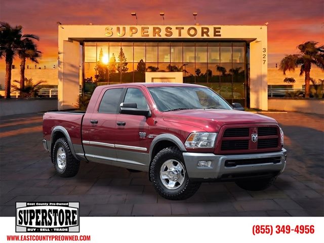 Deep Cherry Red Crystal Pearl 2012 RAM 2500 Outdoorsman Mega Cab Pickup Truck 4X2 Automatic