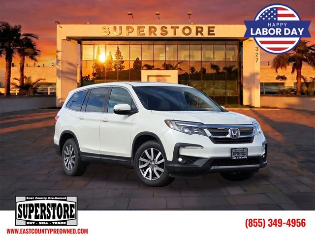 White Diamond Pearl 2019 Honda Pilot SUV / Crossover Front-Wheel Drive Automatic