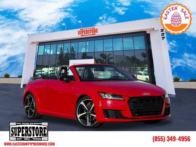 Orange (Tango Red Metallic/Black Roof) 2018 Audi TT 2.0T quattro Roadster AWD Convertible All-Wheel Drive Automatic