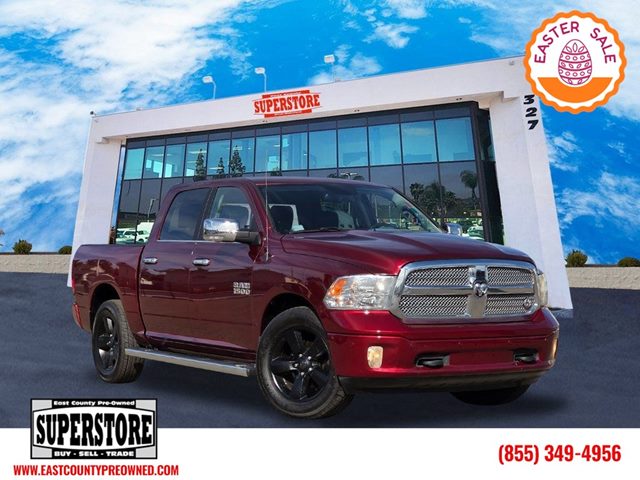 Delmonico Red Pearlcoat 2018 RAM 1500 Lone Star Silver Crew Cab RWD Pickup Truck 4X2 Automatic