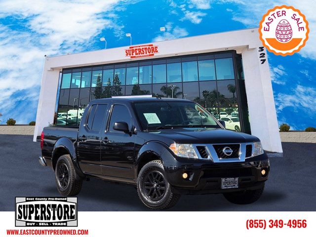 Gray (Magnetic Black) 2016 Nissan Frontier SV Crew Cab Pickup Truck 4X2 Automatic