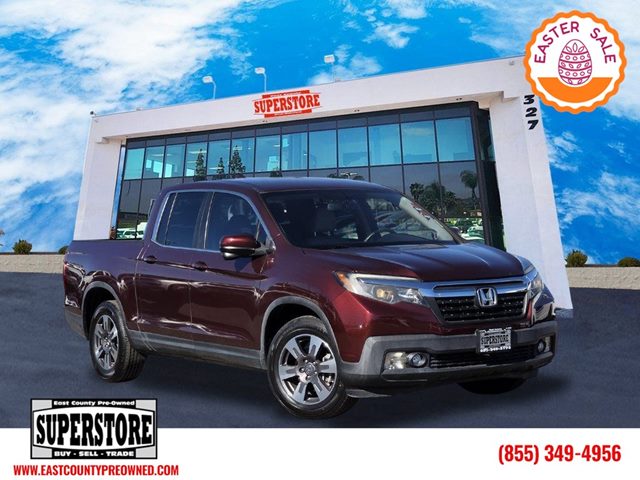Red (Deep Scarlet Pearl) 2018 Honda Ridgeline RTL-T Pickup Truck Front-Wheel Drive Automatic