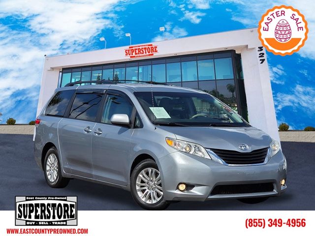 Silver Sky Metallic 2011 Toyota Sienna 7-Passenger V6 FWD Minivan Front-Wheel Drive Automatic