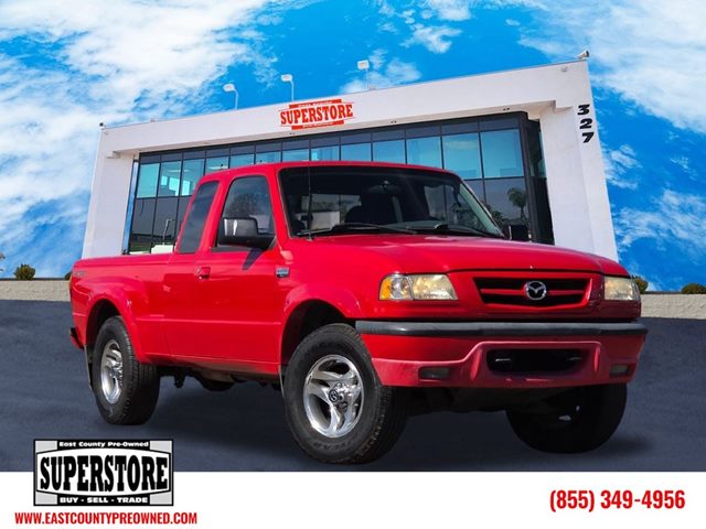 Volcanic Red 2008 Mazda B-Series B4000 SE Cab Plus 4 WD Pickup Truck Four-Wheel Drive Automatic