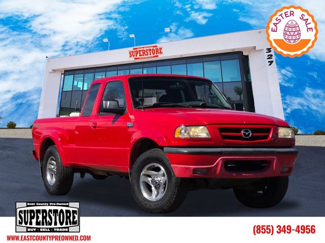 Volcanic Red 2008 Mazda B-Series B4000 SE Cab Plus 4 WD Pickup Truck Four-Wheel Drive Automatic