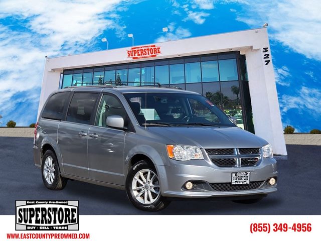 Silver (Billet Clearcoat) 2019 Dodge Grand Caravan SXT FWD Minivan Front-Wheel Drive Automatic