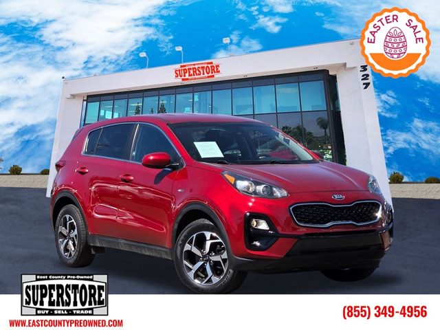 Hyper Red 2021 Kia Sportage LX AWD SUV / Crossover All-Wheel Drive Automatic