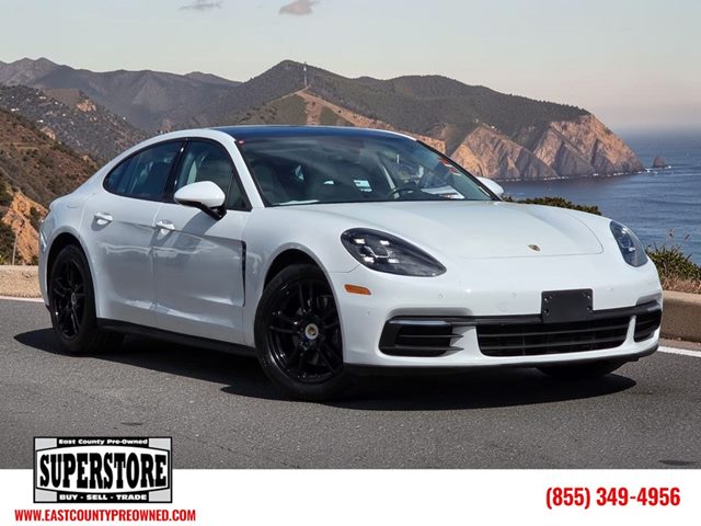 White 2017 Porsche Panamera 4 Sedan All-Wheel Drive Automatic