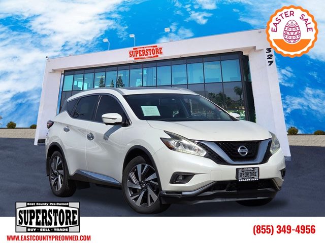Pearl White 2018 Nissan Murano Platinum FWD SUV / Crossover Front-Wheel Drive Automatic