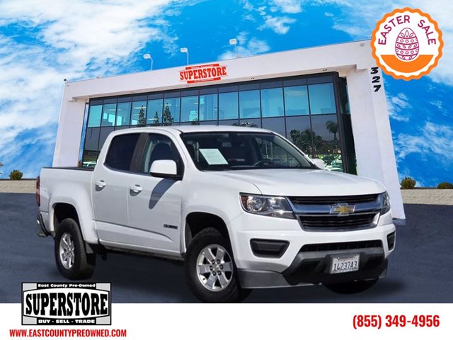 Summit White 2020 Chevrolet Colorado Work Truck Crew Cab RWD Pickup Truck 4X2 Automatic