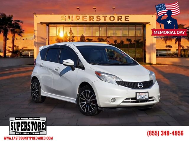 Aspen White Pearl 2014 Nissan Versa Note SV Hatchback Front-Wheel Drive Automatic