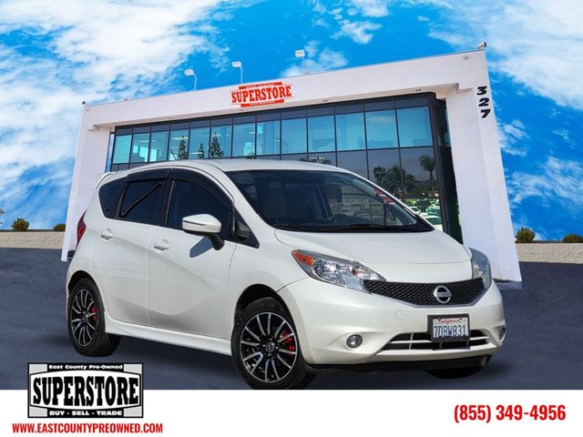 Aspen White Pearl 2014 Nissan Versa Note SV Hatchback Front-Wheel Drive Automatic