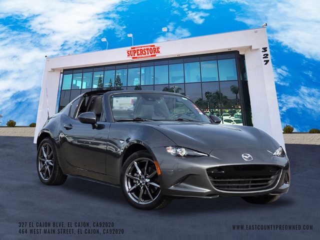 Machine Gray Metallic 2019 Mazda MX-5 Miata RF Grand Touring RWD Convertible Rear-Wheel Drive Automatic